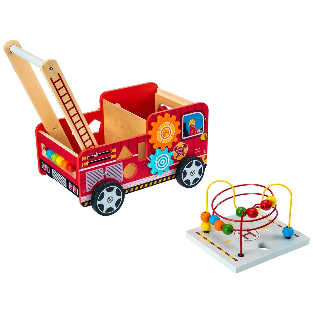 Wooden Fire Station Wagon
