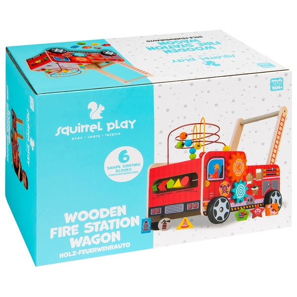 Wooden Fire Station Wagon