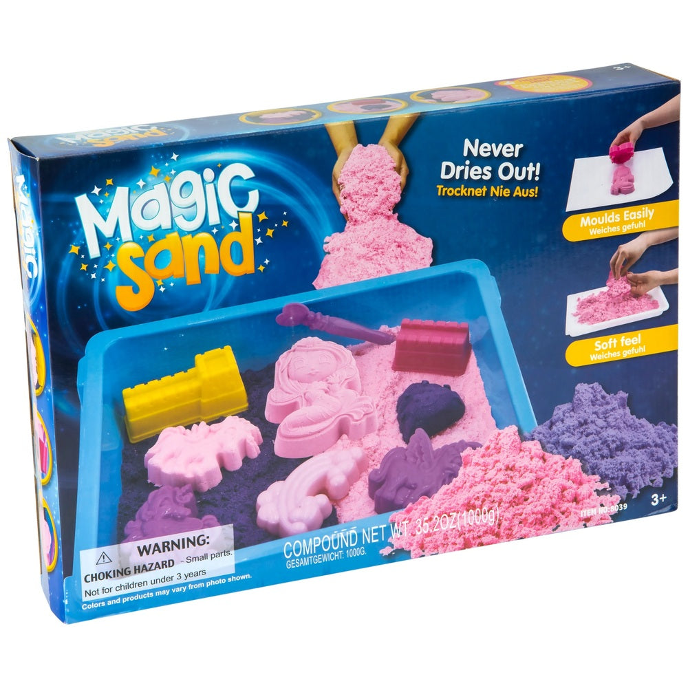 Magic Sand Sensory Sand Fantasy Playset 1000G Assortment