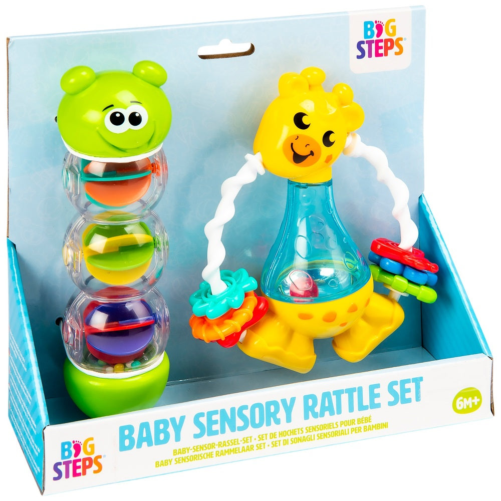 Big Steps Baby Sensory Rattle Set