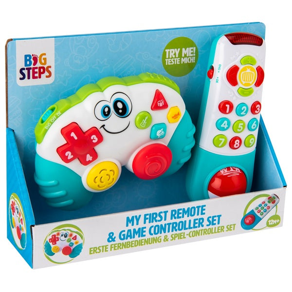 Big Steps Play My First Remote Control And Game Controller