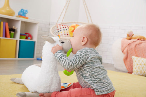 Fisher-Price Grow-With-Me Tummy Time Llama