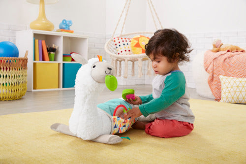 Fisher-Price Grow-With-Me Tummy Time Llama