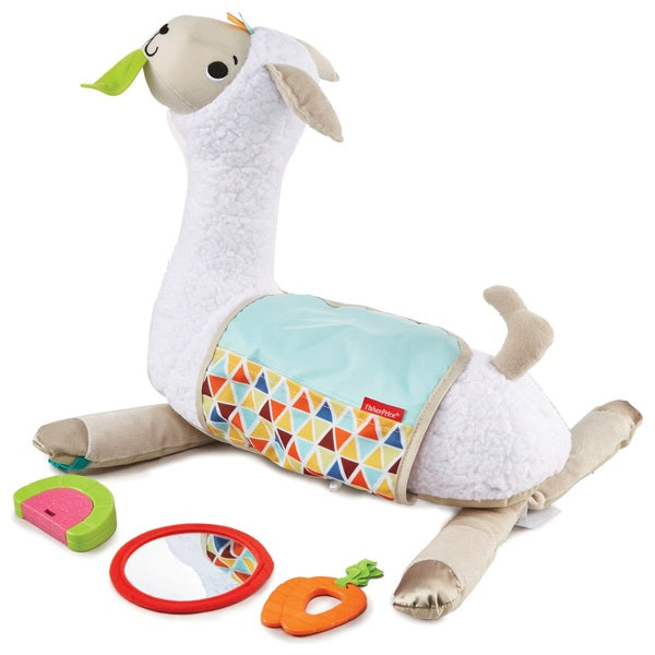 Fisher-Price Grow-With-Me Tummy Time Llama