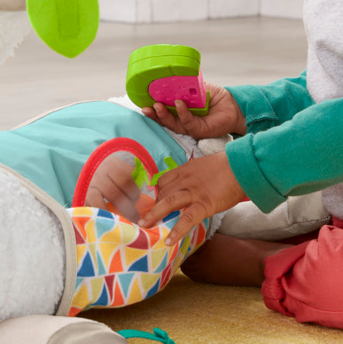 Fisher-Price Grow-With-Me Tummy Time Llama