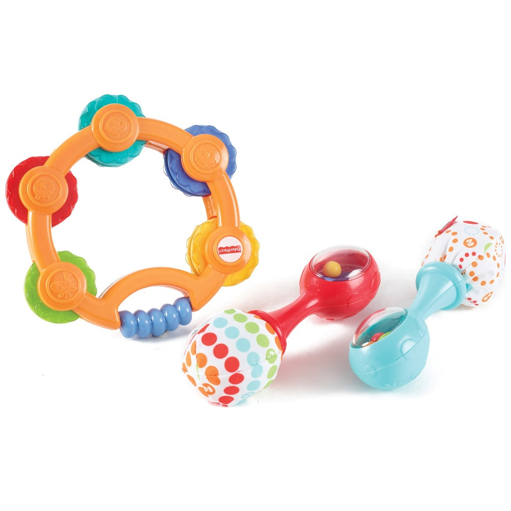 Fisher-Price Tambourine And Maracas Gift Set