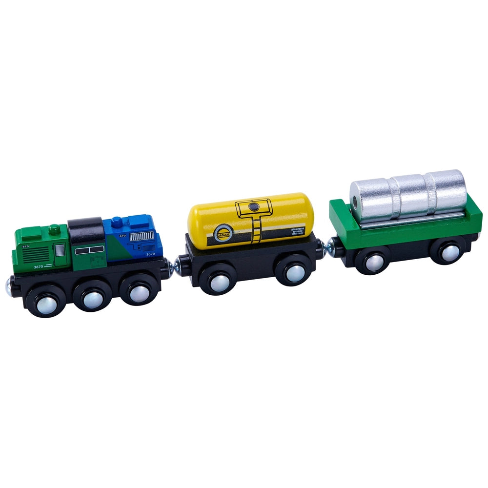 Squirrel Play Wooden Train Set Assortment