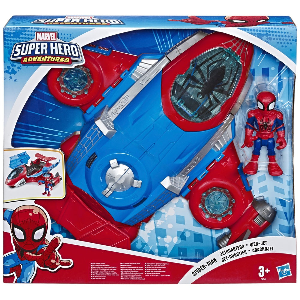 Playskool Heroes Marvel Spiderman Jetquarters