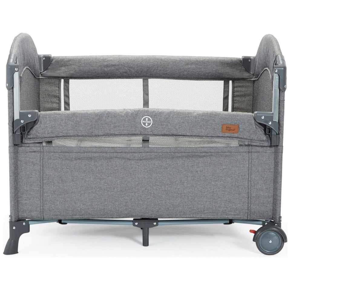 Babylo Deluxe Drop Side Travel Cot