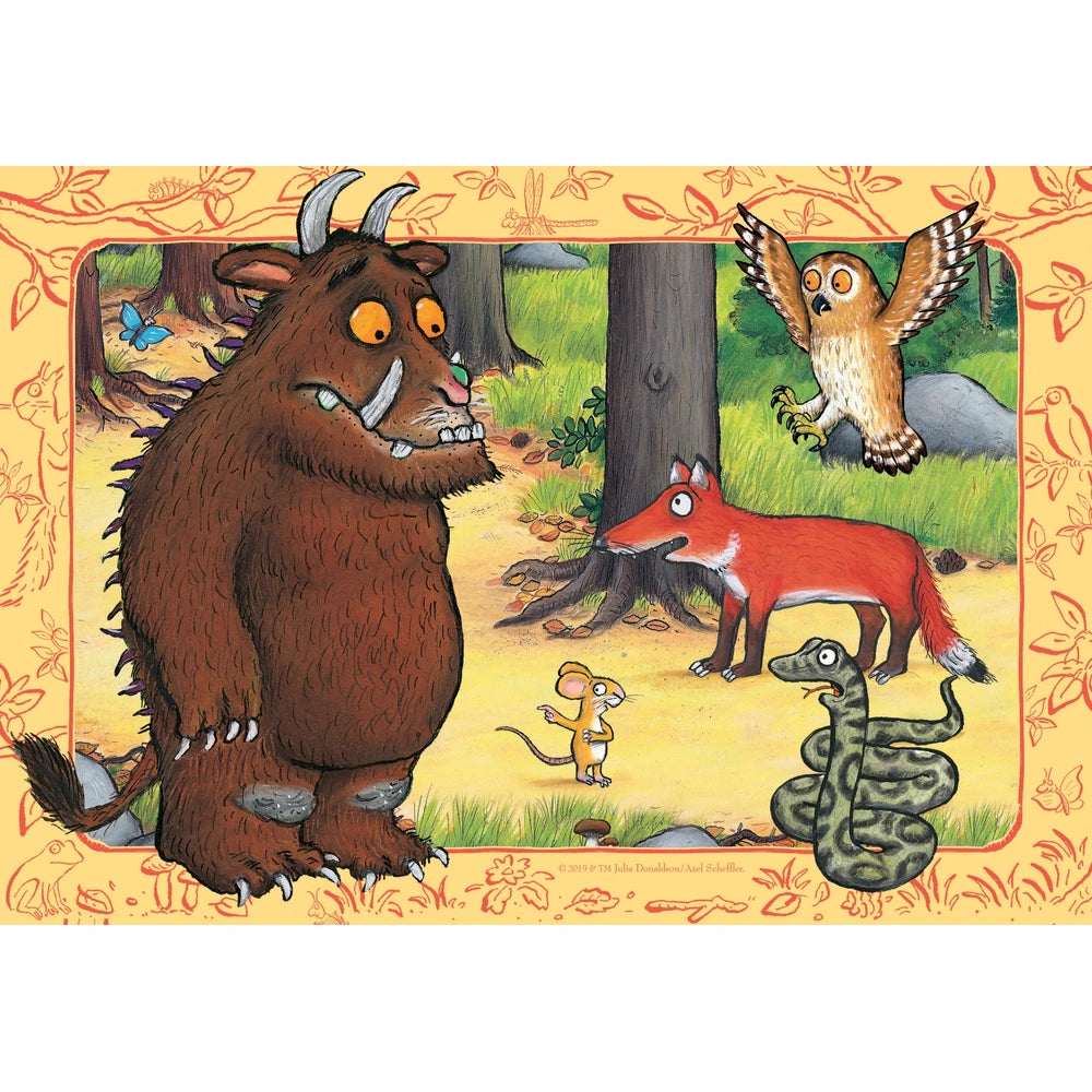 Ravensburger The Gruffalo 4 Pack Bumper Jigsaw Puzzle