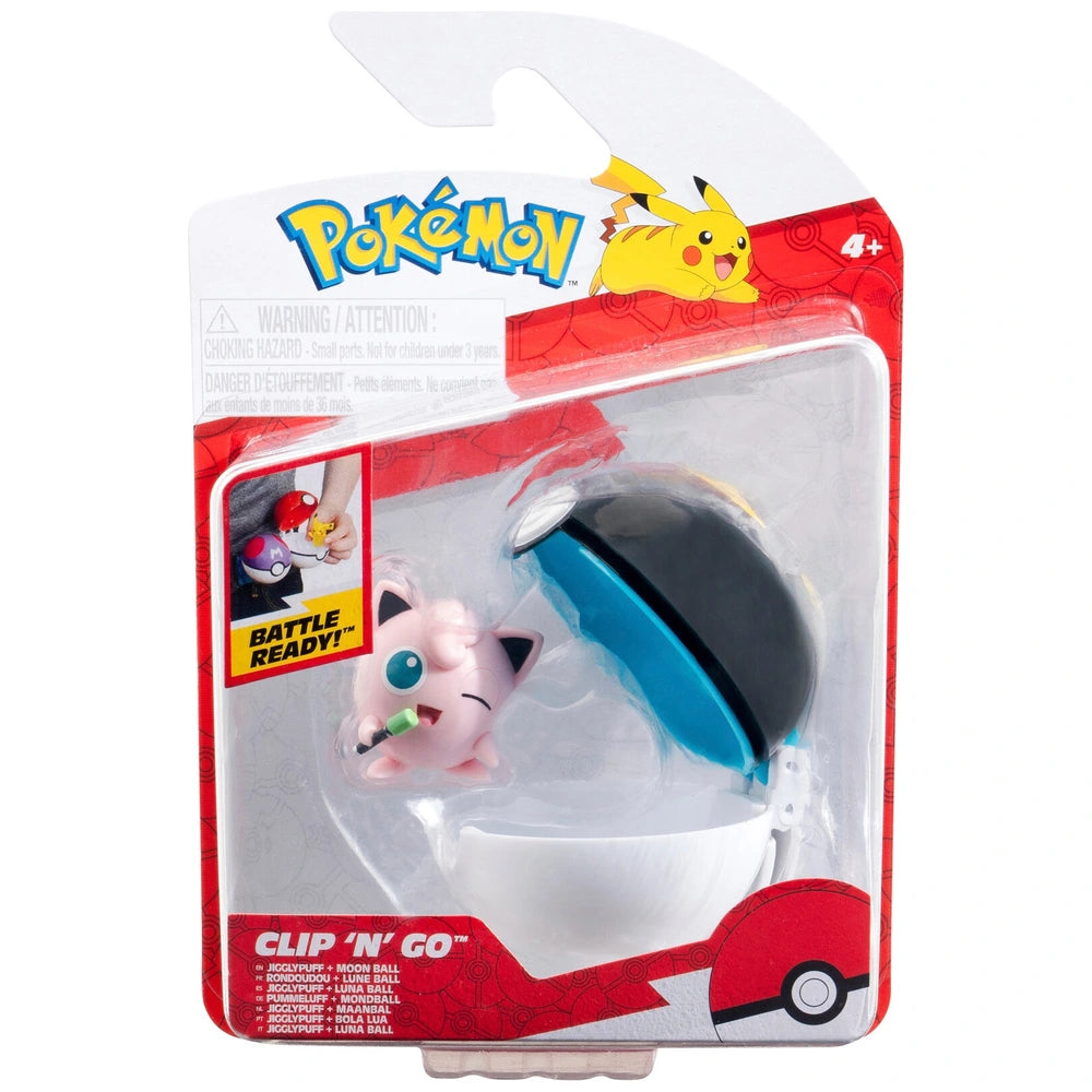 Pokémon Clip 'N' Go Pack Poké Ball And Bulbasaur Battle Figure