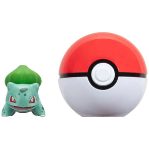 Pokémon Clip 'N' Go Pack Poké Ball And Bulbasaur Battle Figure