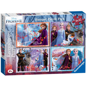 Ravensburger Disney Frozen 2, 4X 42 Piece Jigsaw Puzzle Bumper Pack