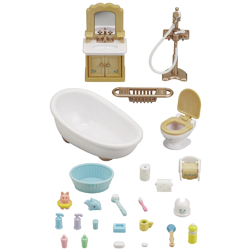Sylvanian Families Country Bathroom Set
