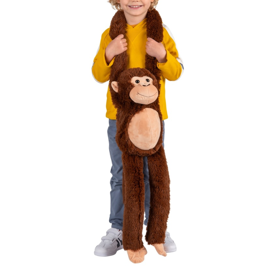 Cheeky Monkey Dark Brown 75Cm Soft Toy