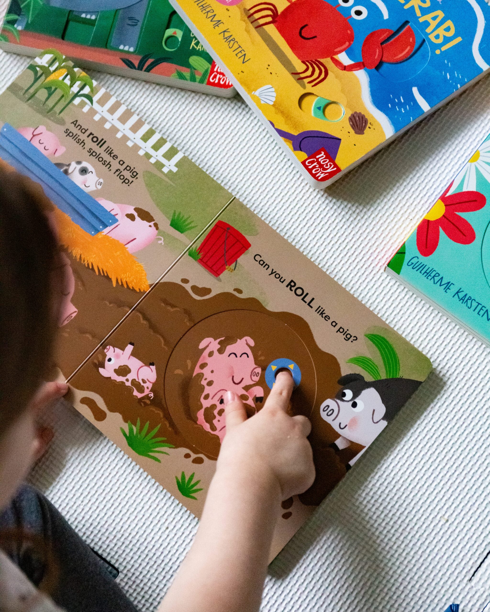Animal Actions: Waddle Like A Duck Interactive Board Book