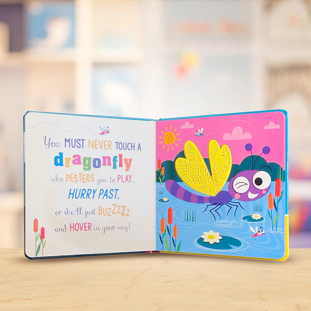 Never Touch An Axolotl! Interactive Sensory Board Book