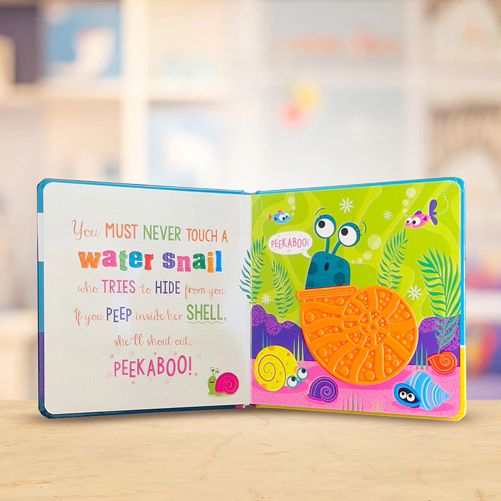 Never Touch An Axolotl! Interactive Sensory Board Book