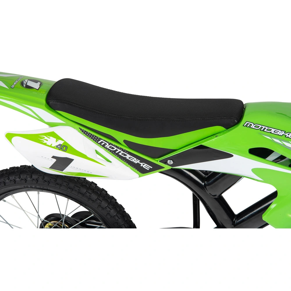 16 Inch Moto X Motocross-Style Bike Green