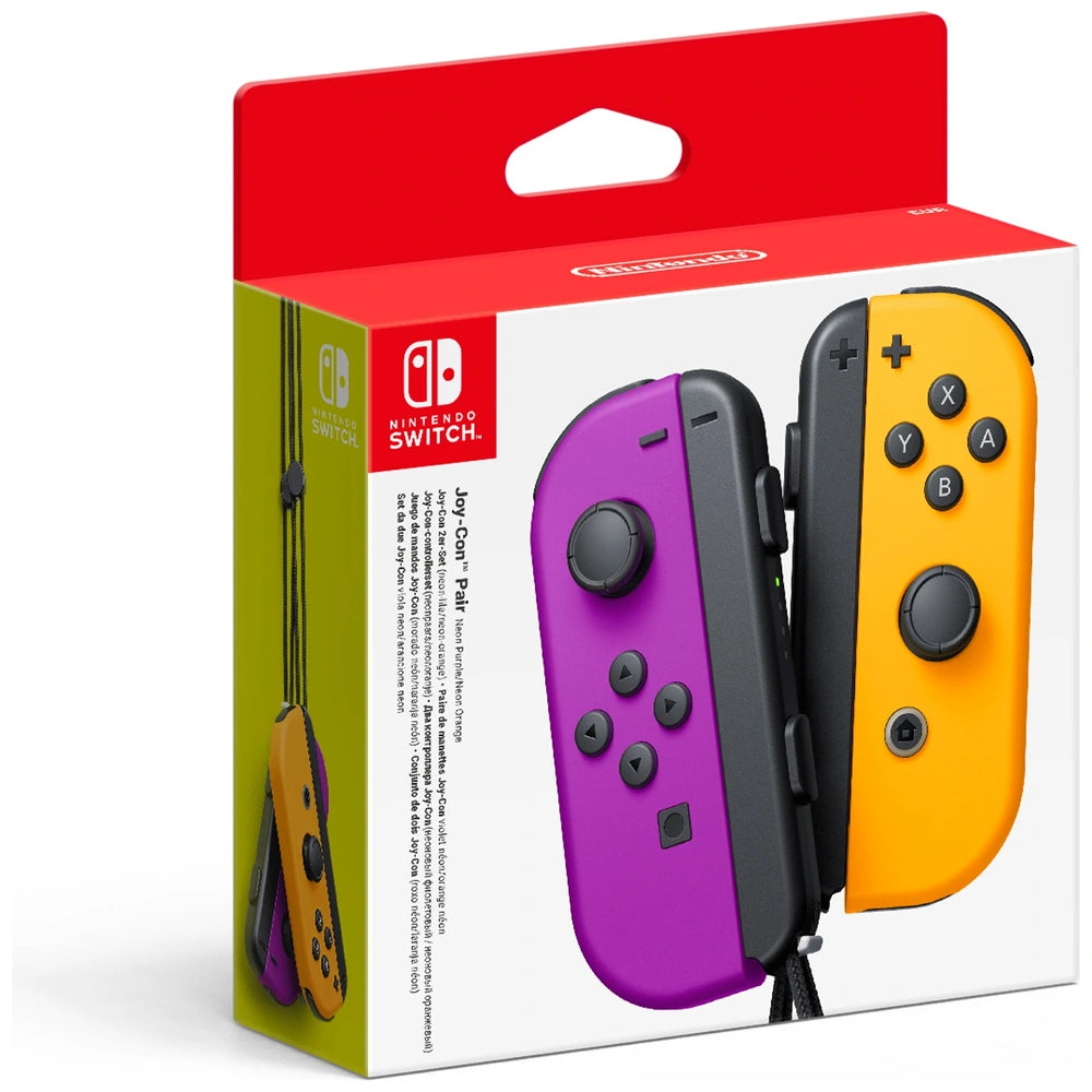 Nintendo Switch Joy-Con Controller Pair - Purple/Orange