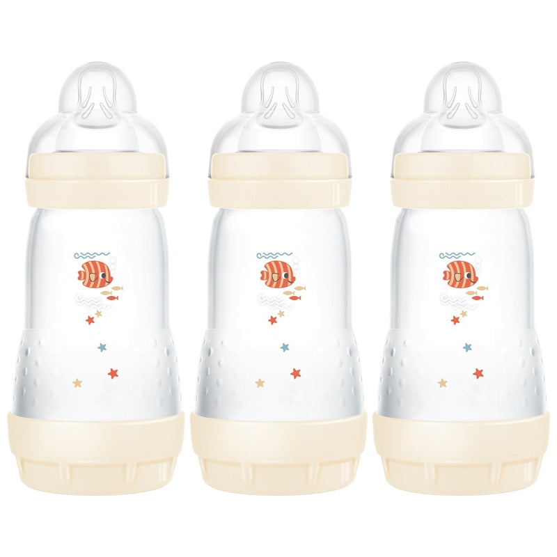 Mam Easy Start Self Sterilising 260Ml Bottle 3 Pack Assortment
