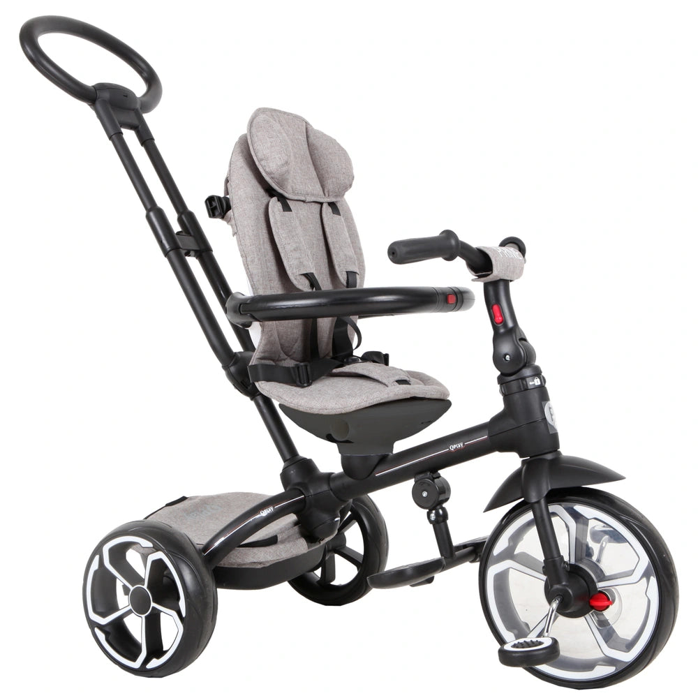 Q Play Prime 6-In-1 Trike Grey