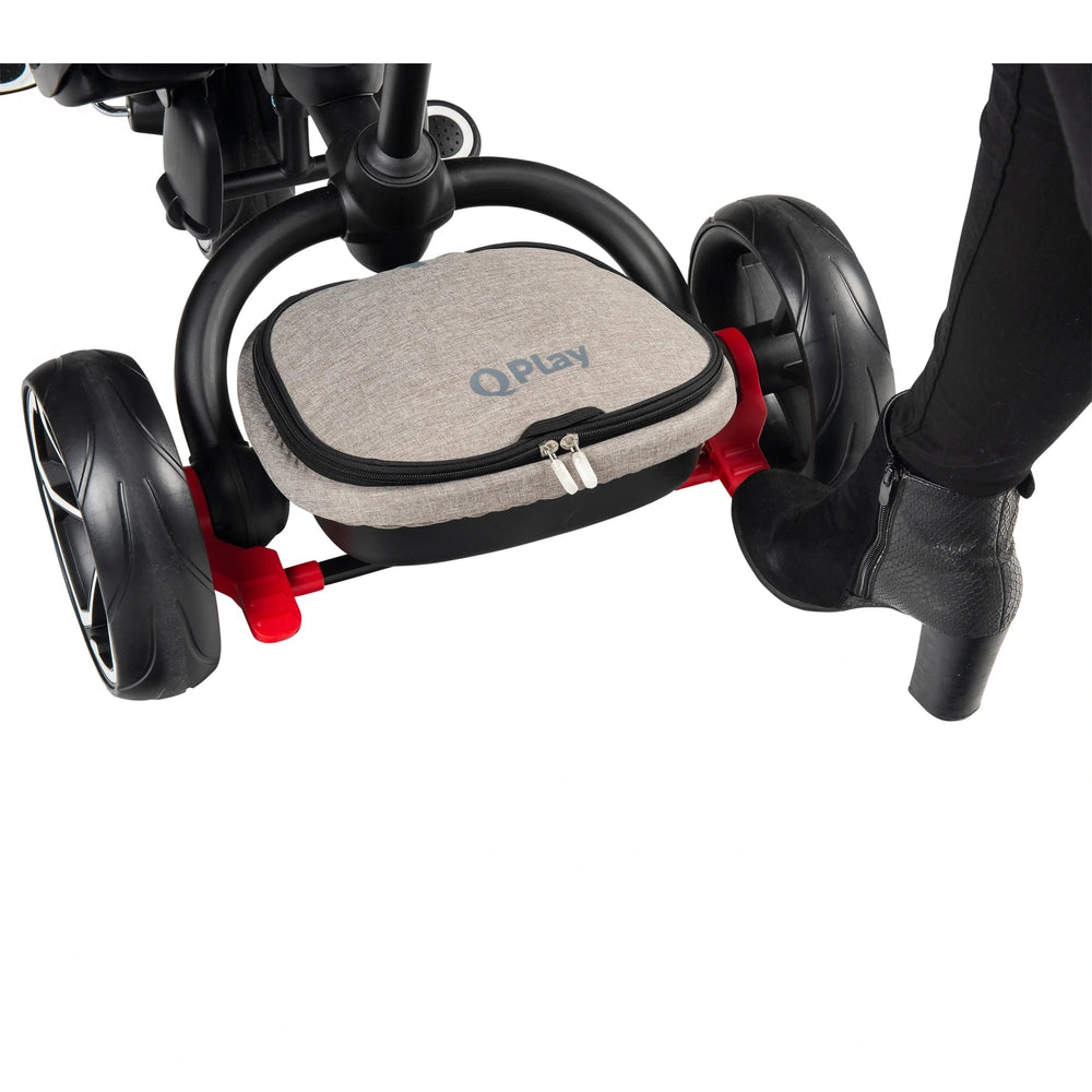 Q Play Prime 6-In-1 Trike Grey