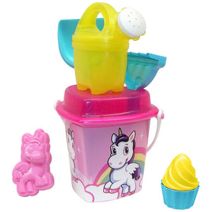 Unicorn Heart Shaped Bucket Set