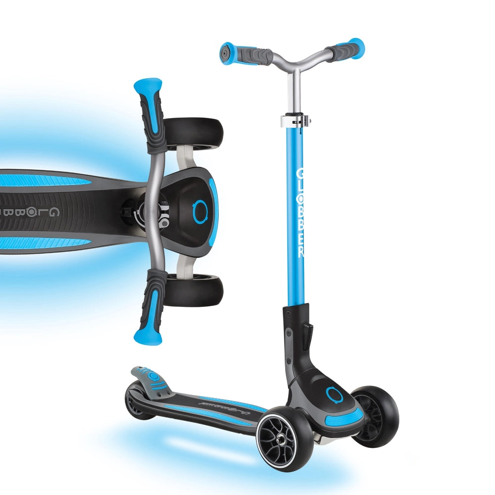 Globber Ultimate Lights Sky Blue Scooter