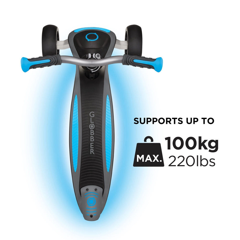 Globber Ultimate Lights Sky Blue Scooter