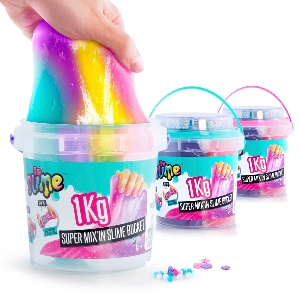So Slime Mix'in Slime Bucket 1Kg Assortment