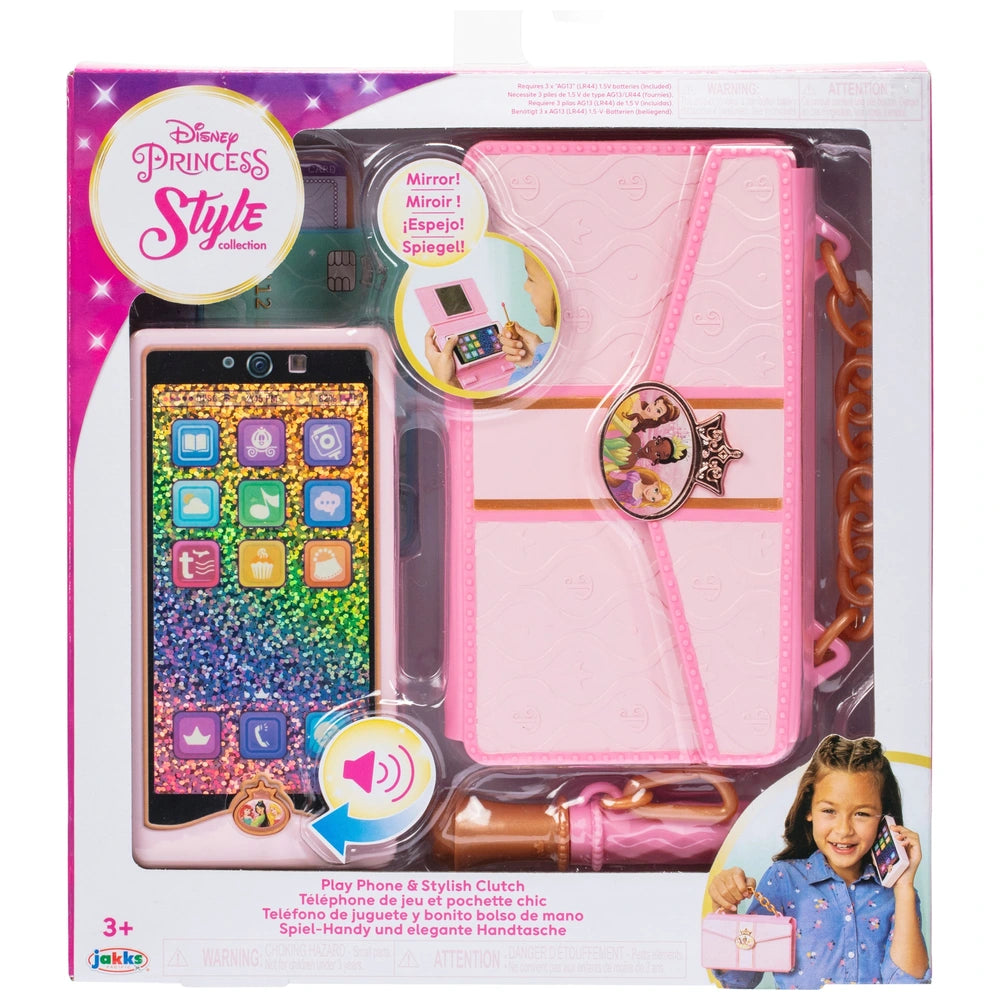 Disney Princess Style On-The-Go Play Phone Set