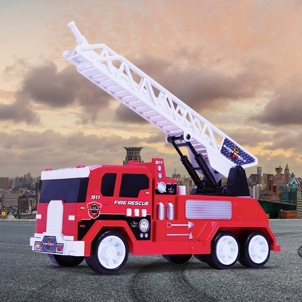 Super Wheelz Light And Sounds Fire Engine