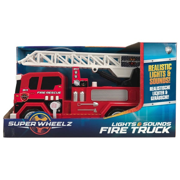 Super Wheelz Light And Sounds Fire Engine