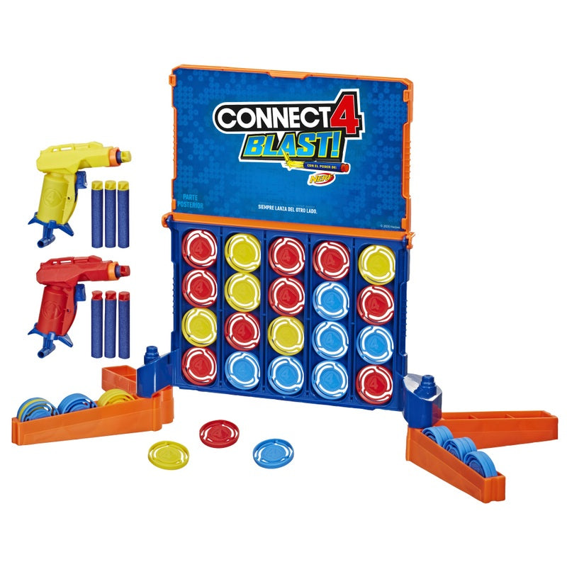 Connect 4 Blast! Game; Powered By Nerf