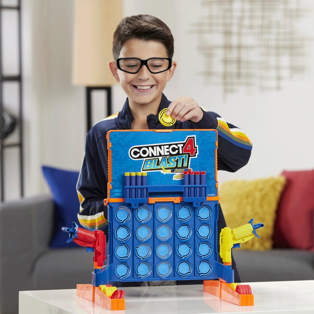 Connect 4 Blast! Game; Powered By Nerf
