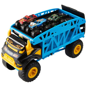 Hot Wheels Monster Mover And 3 Trucks Vehicle