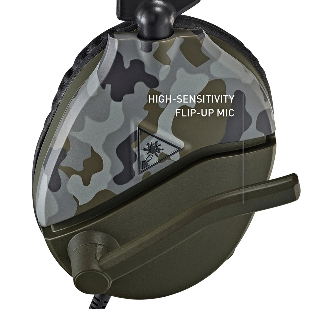 Turtle Beach Recon 70 Camo Green Gaming Headset - Multiplatform