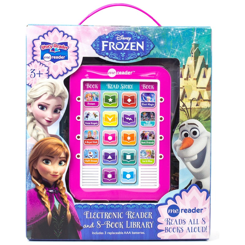 Disney Frozen Electronic Me Reader And 8 Book Library