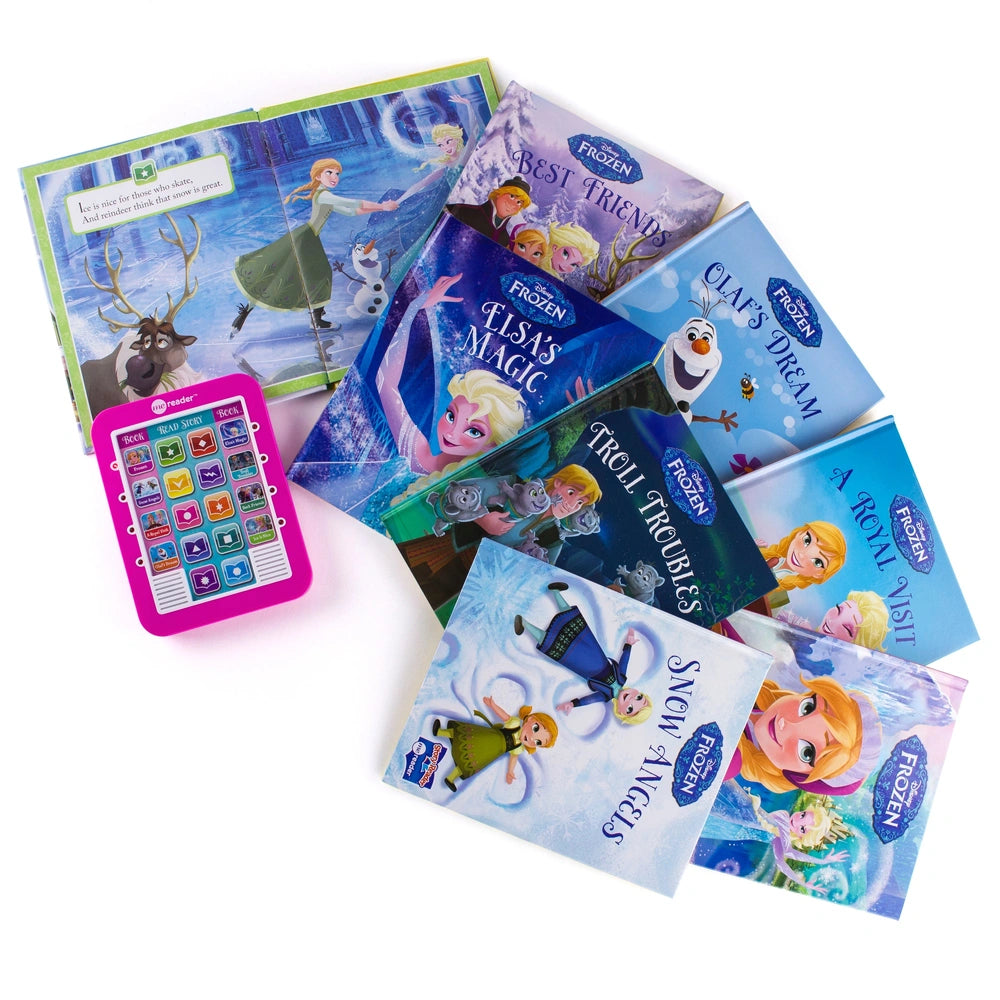 Disney Frozen Electronic Me Reader And 8 Book Library