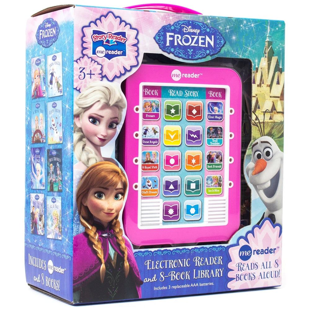 Disney Frozen Electronic Me Reader And 8 Book Library