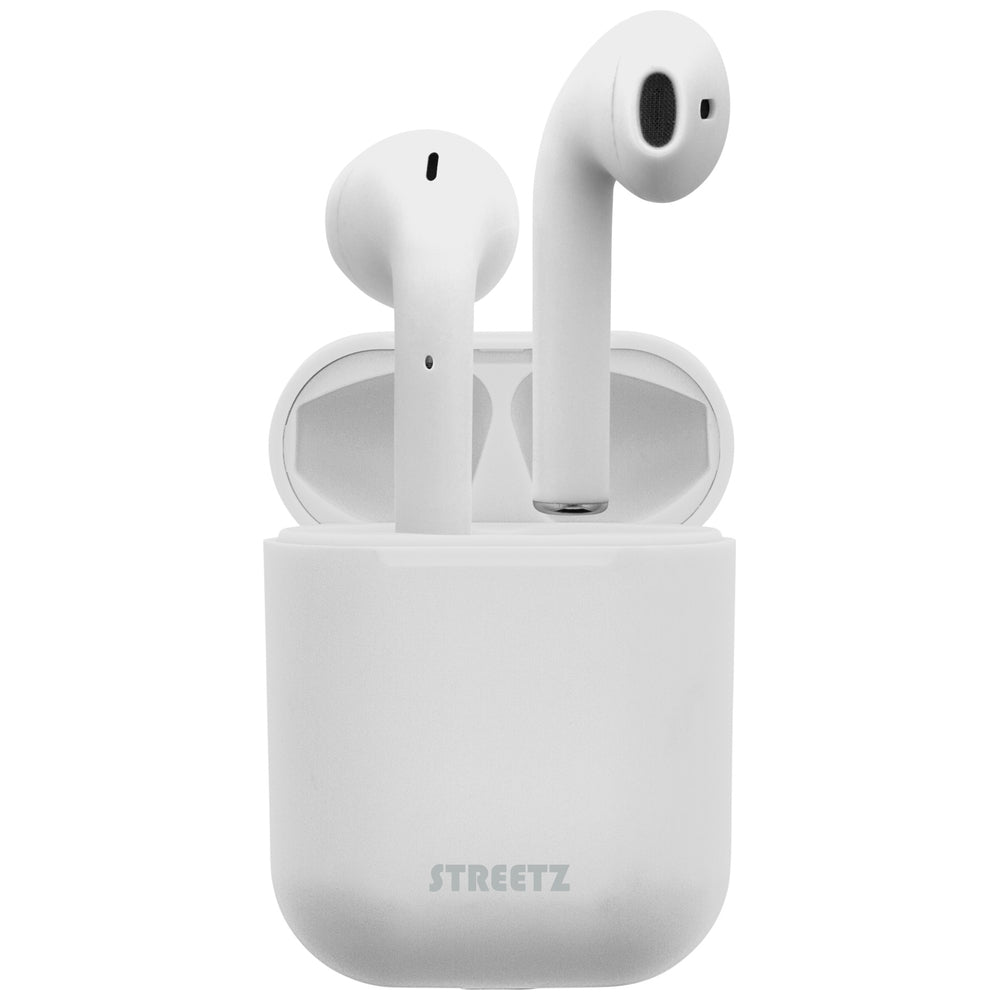 Streetz True Wireless Bluetooth Earbuds White
