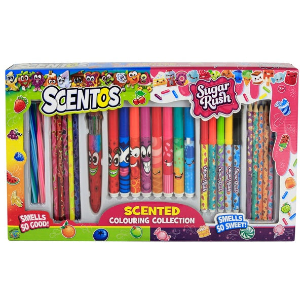 Scentos Sugar Rush Mega Colouring Collection