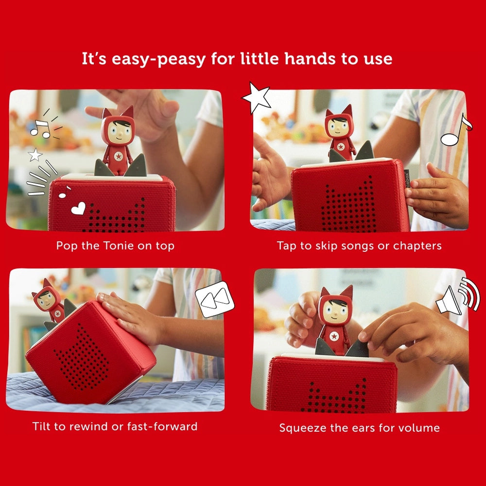 Tonies Toniebox Red Starter Set