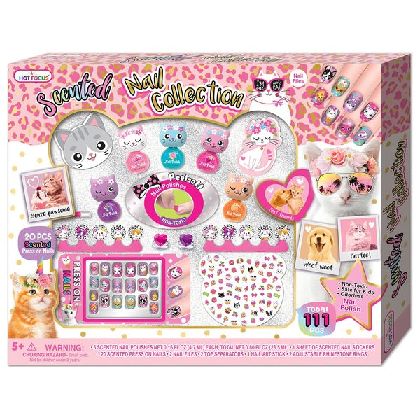 Hot Focus Scented Nail Collection Kit