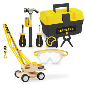 Stanley Jr. Crane & Toolbox Set