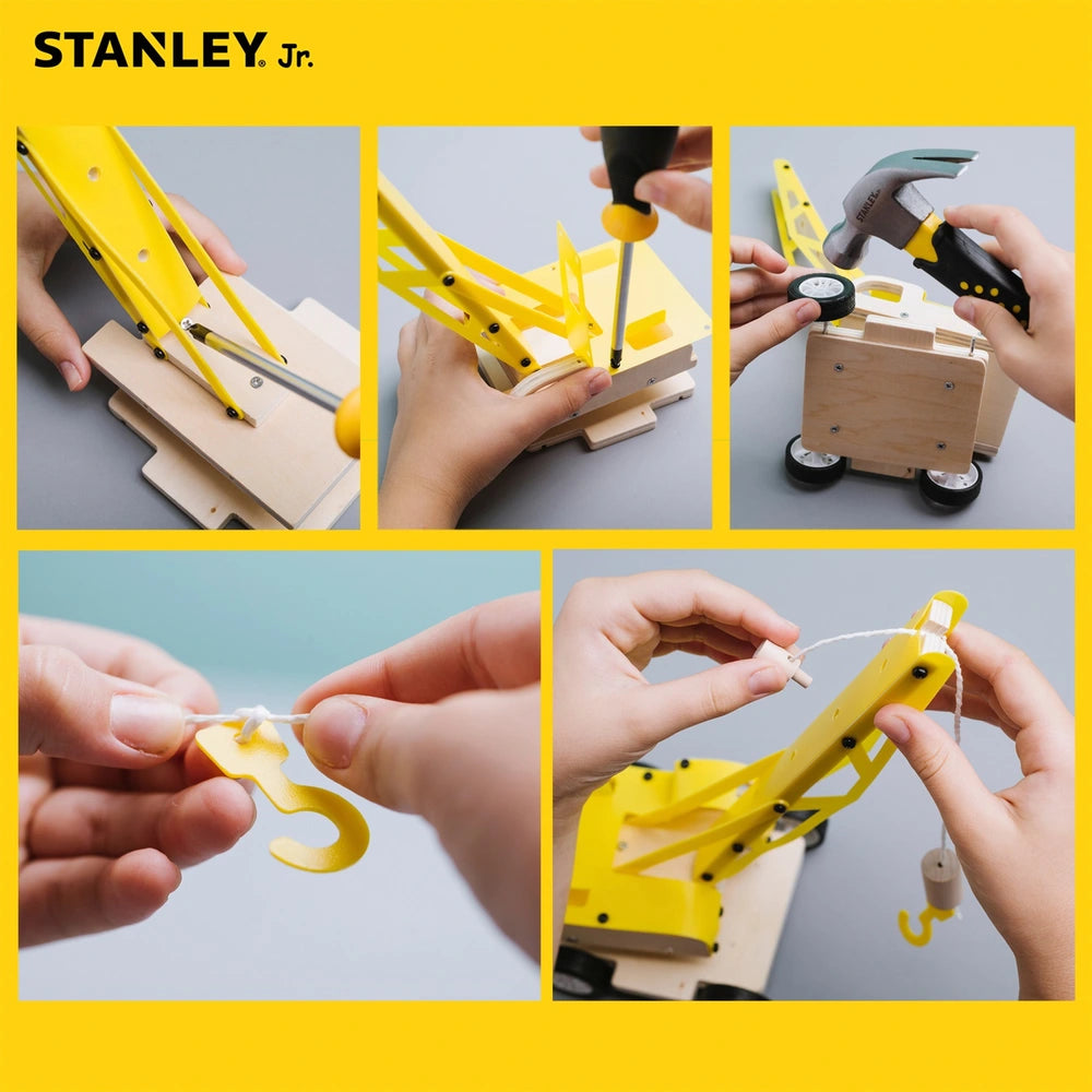 Stanley Jr. Crane & Toolbox Set
