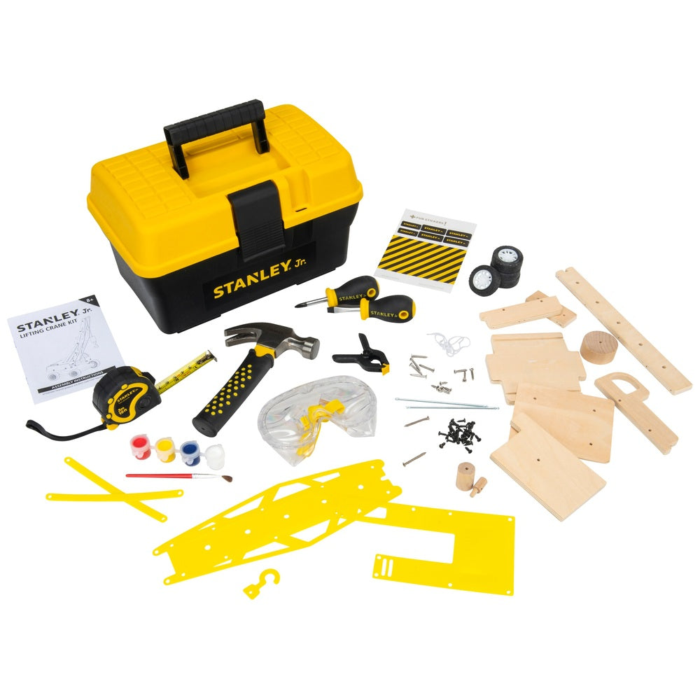 Stanley Jr. Crane & Toolbox Set