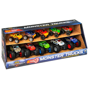 Super Wheelz Diecast Trucks 10 Pack