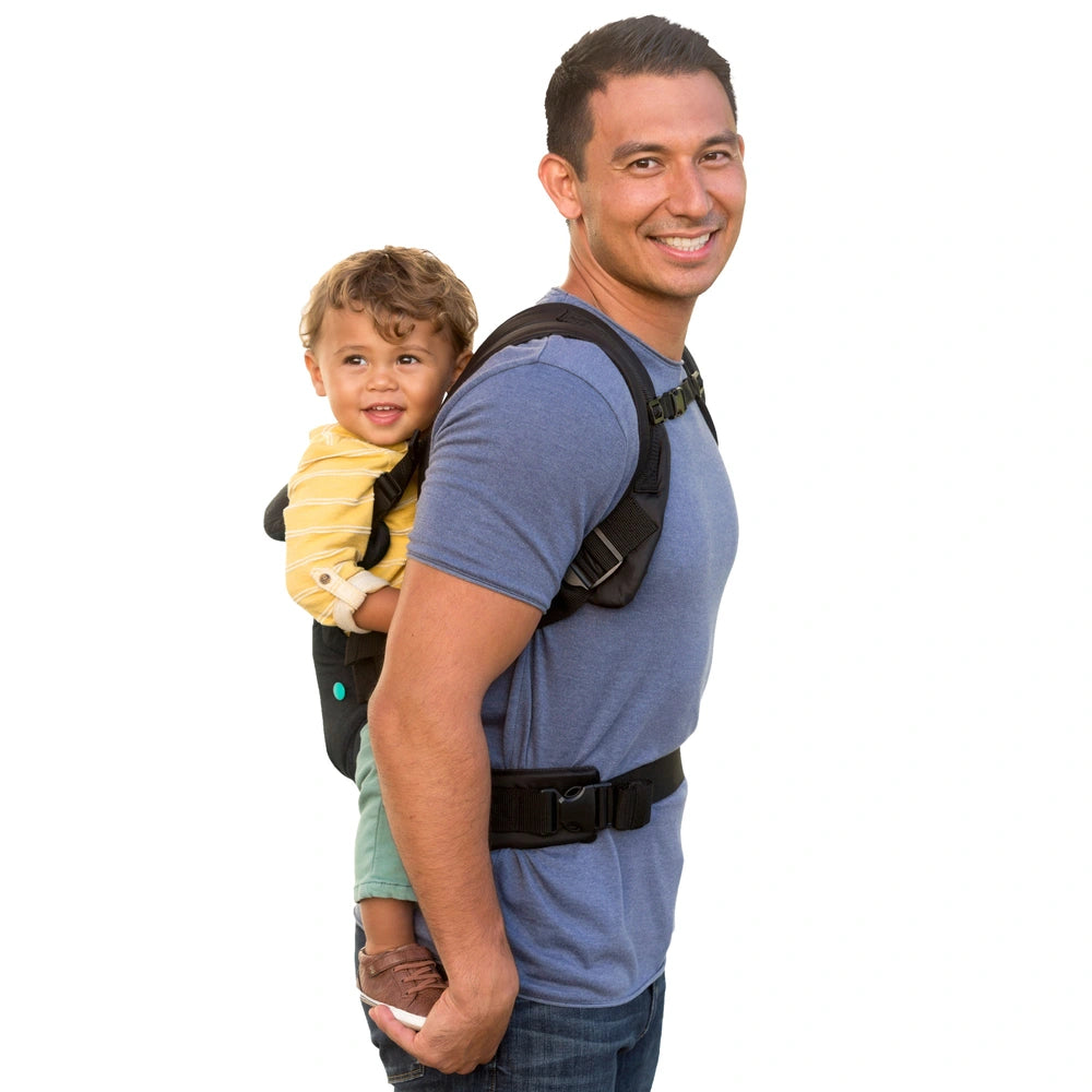 Infantino Flip Advanced 4-In-1 Black Denim Baby Carrier
